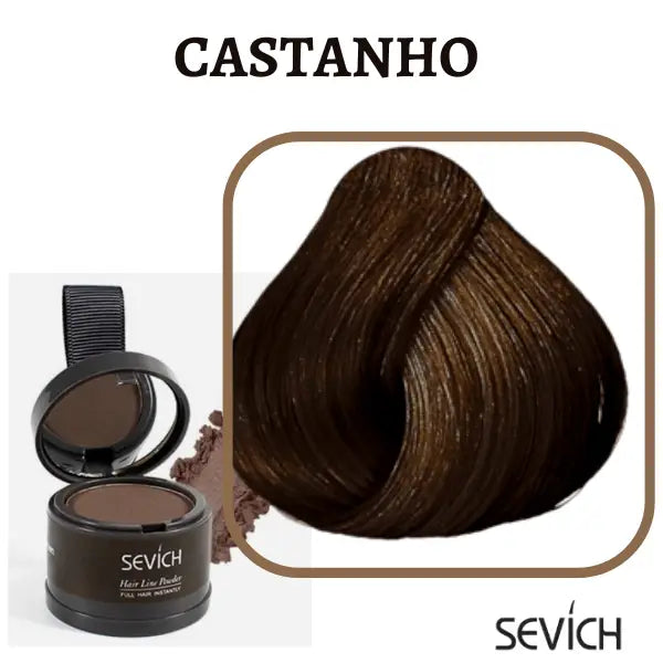 Tinta de Cabelo em Pó Sevích™ - [🔥QUEIMA DE ESTOQUE]