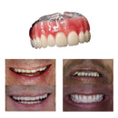 (COMPRE 1 LEVE 2) Dentadura de Silicone FIX | Ajustavel e Adaptativa + Kit de Limpeza de BRINDE