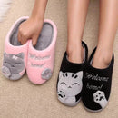 (PAGUE 1 LEVE 2) Pantufa Feminina Gato da Sorte Antiderrapante + BRINDE