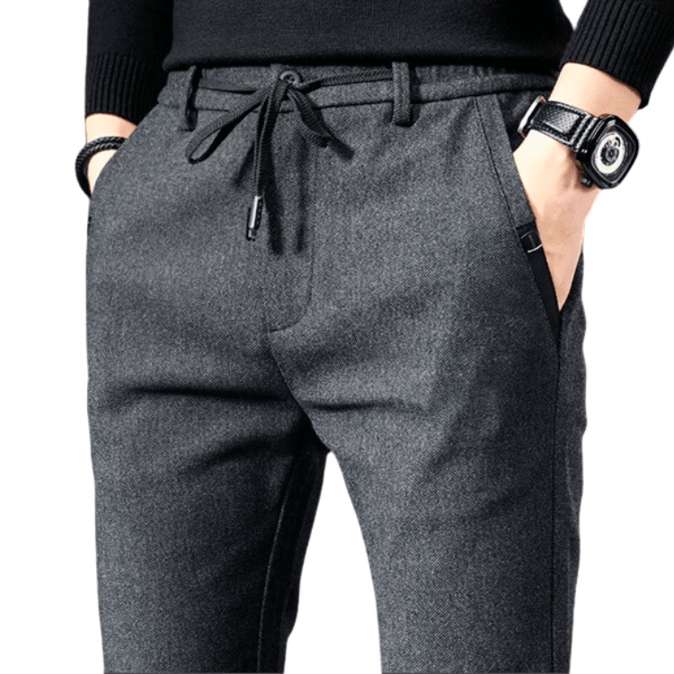 (PAGUE 1 LEVE 2) Calça Masculina Alfaiataria Elegance Puro Egípcio + BRINDE