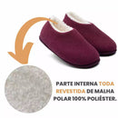 (PROMOÇÃO EXCLUSIVA) Pantufa Ortopédica Peluciada Feminina + (BRINDE)
