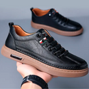 (PAGUE 1 LEVE 2) Tênis Masculino Casual de Couro Italian Man + BRINDE