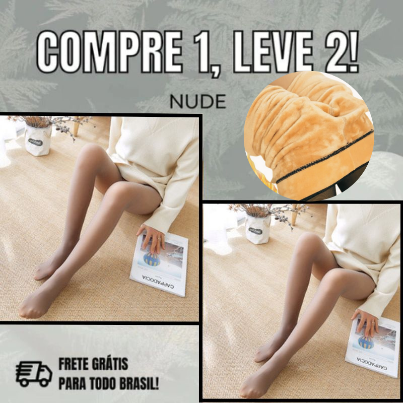 [PROMOÇÃO INVERNO 2024] Compre 1 Leve 2 - Meia Calça de Lã Translúcida