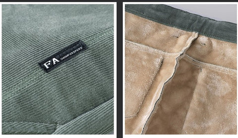 (PAGUE 1 LEVE 2) Calça Masculina Térmica de Veludo e Lã - Conforto e Estilo no Inverno