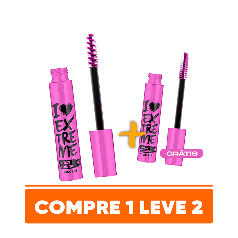 Rímel Máscara de Cílios - Compre 1 Leve 2 - Extreme Crazy Volume